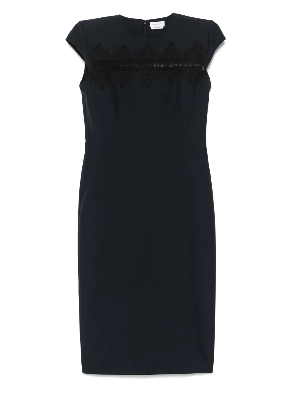 tailored pencil midi dress