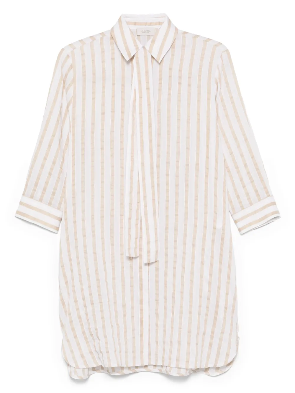 Mazzarelli camisa con rayas estampadas | neutro | Image 1