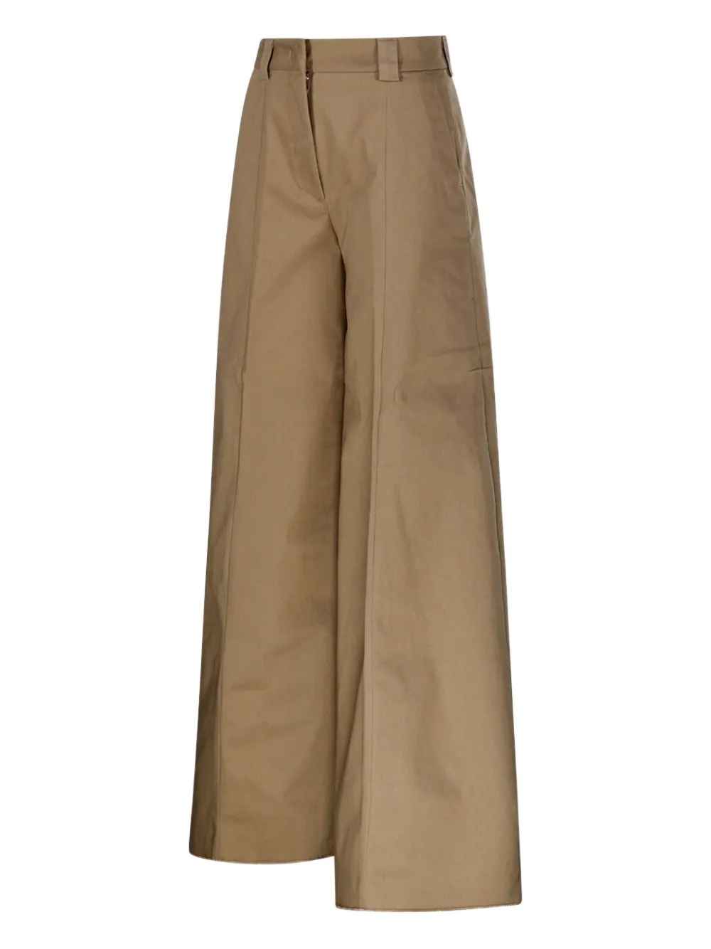 THELATEST High waist broek Beige
