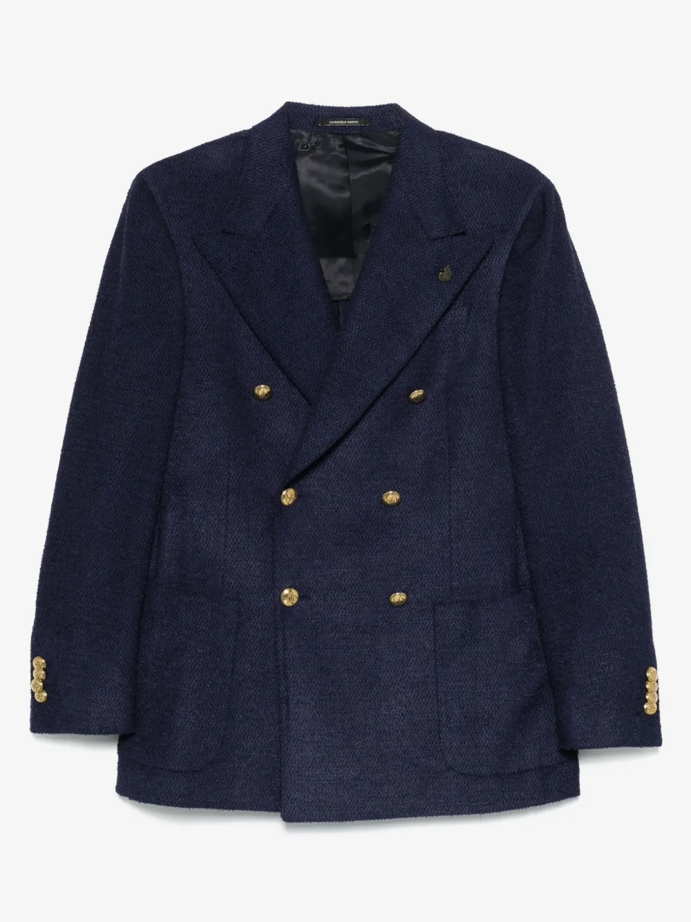 Gabriele Pasini textured blazer | Blue | Image 1