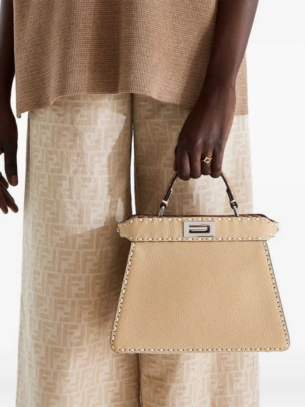 Shop Fendi Small Seeu Tote Bag