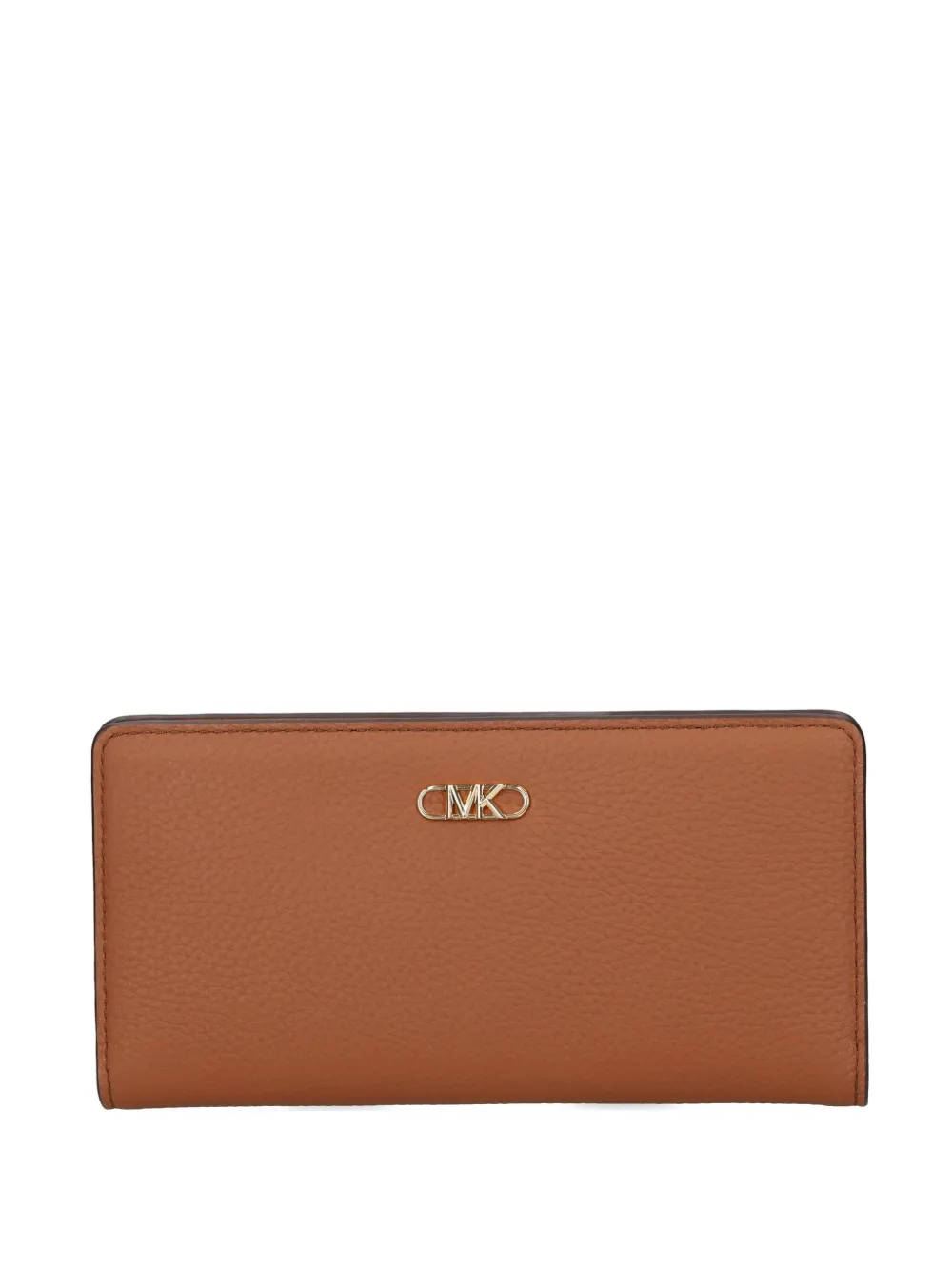 Michael Kors Portafoglio con placca logo - Marrone