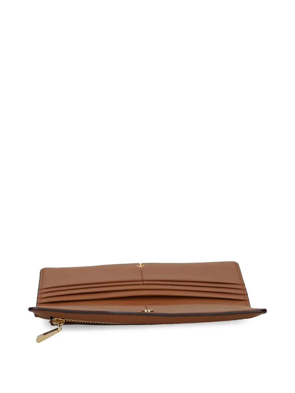 Michael Kors Portemonnee met logoplakkaat Bruin