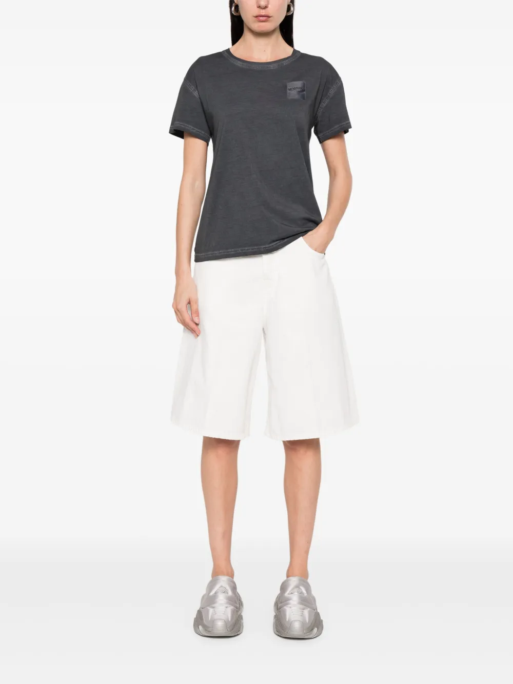 Moschino playera con parche del logo | Playeras y jerséis | Image 2