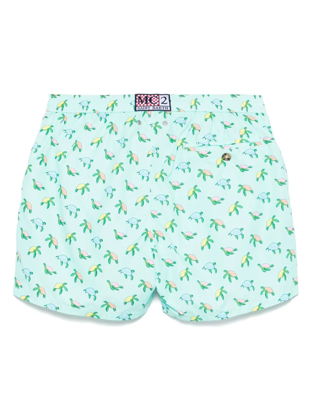 Shop Mc2 Saint Barth Lighting Micro Fantasy Swim Shorts In Blue