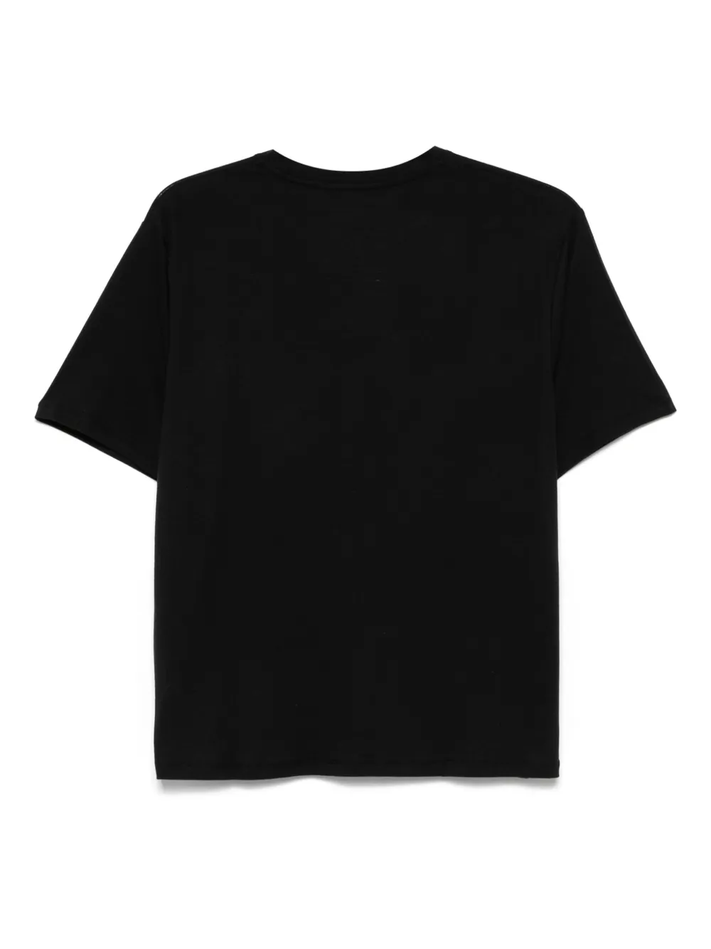 Shop Majestic Crew-neck T-shirt In Black