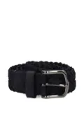 BOSS suede belt - Blue