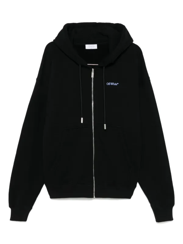 【 Off-White】「barber Arrow Skate」ブラックパーカー Off-White Barber Arrow Hoodie | Black | FARFETCH