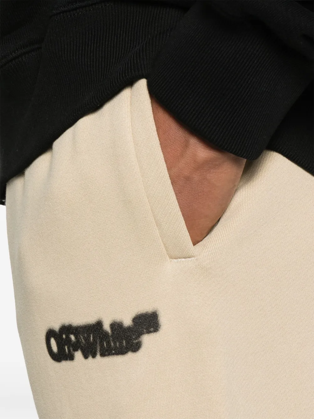 Off-White Pantaloni sportivi con motivo Arrow effetto vernice | Image 5