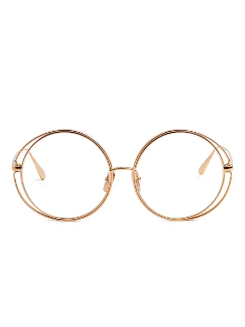 Linda Farrow Selene round-frame glasses