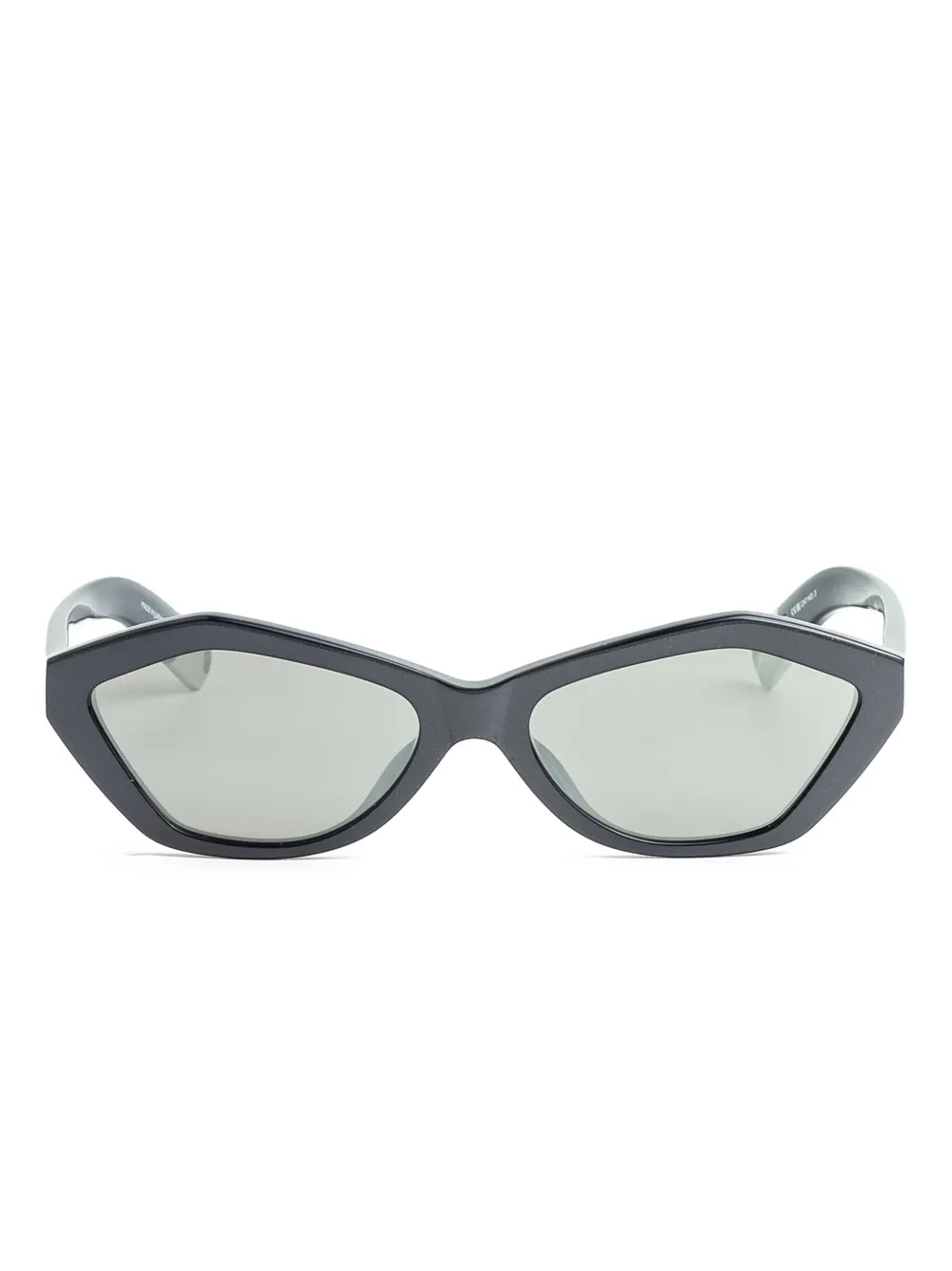 Jacquemus Bambino zonnebril met cat-eye montuur Zwart