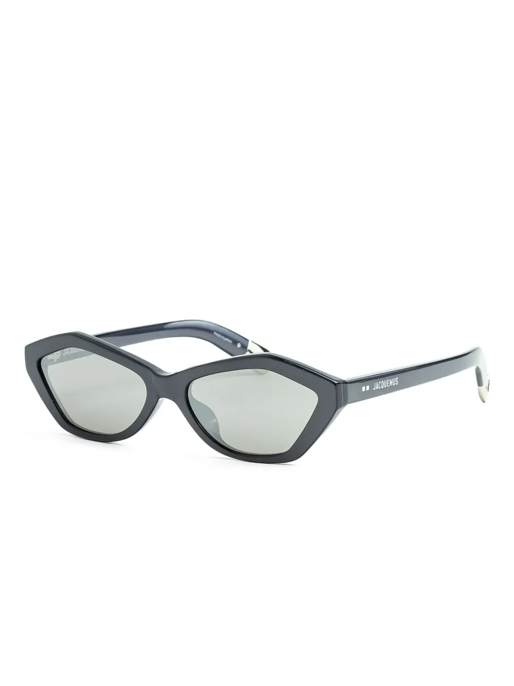 Jacquemus Bambino cat-eye frame sunglasses - Zwart