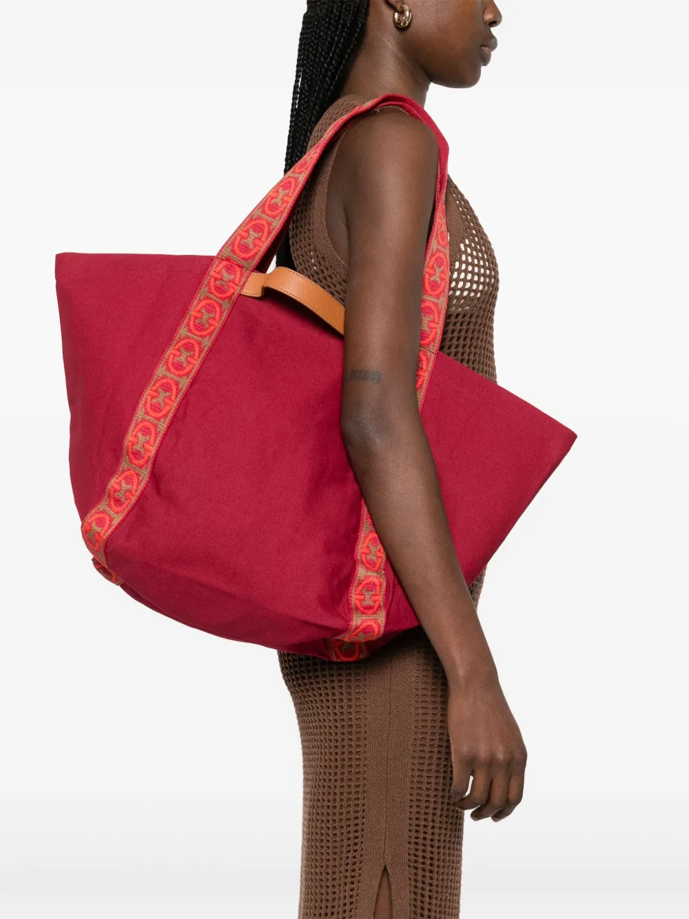 Coccinelle C-Bounce canvas tote bag | Image 2