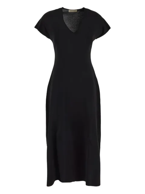 Gentry Portofino fine-knit midi dress