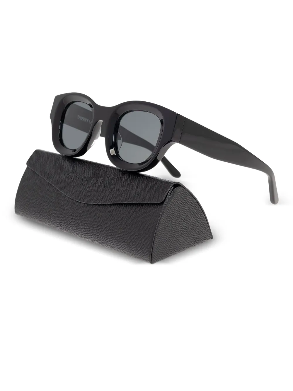 Thierry Lasry Hoody zonnebril Zwart
