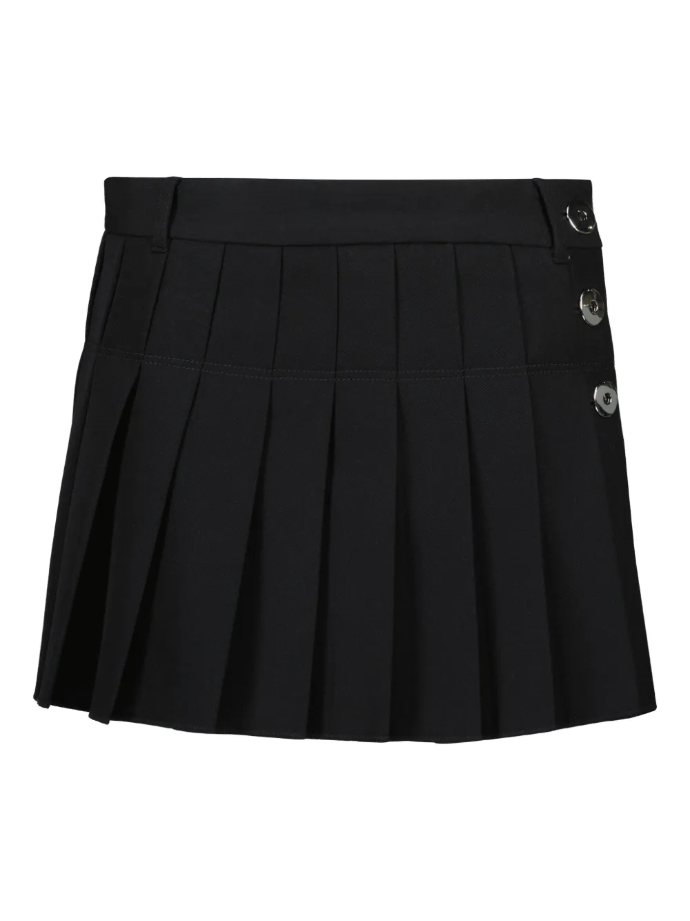 Rabanne pleated mini skirt | Black | Image 1
