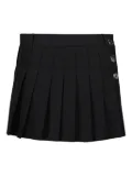 Rabanne pleated mini skirt - Black