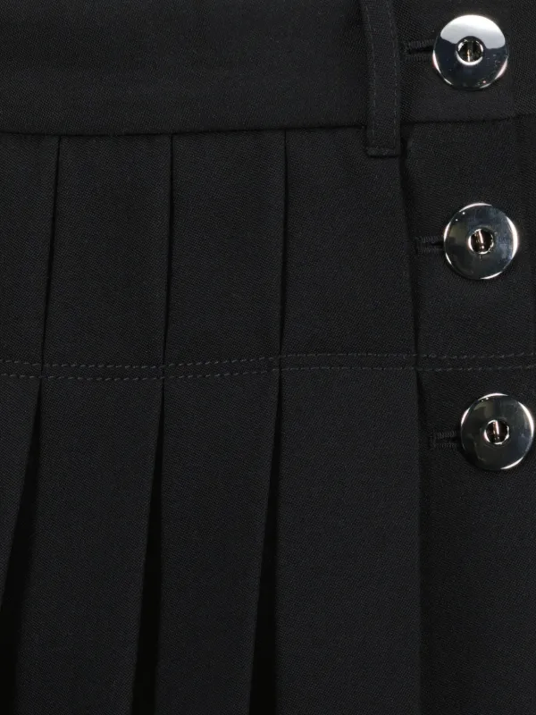 【関税込み】Rabanne ブラック Pleated ミニスカート Rabanne プリーツ ミニスカート | ブラック | FARFETCH JP
