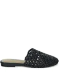 Gentry Portofino leather mules - Black