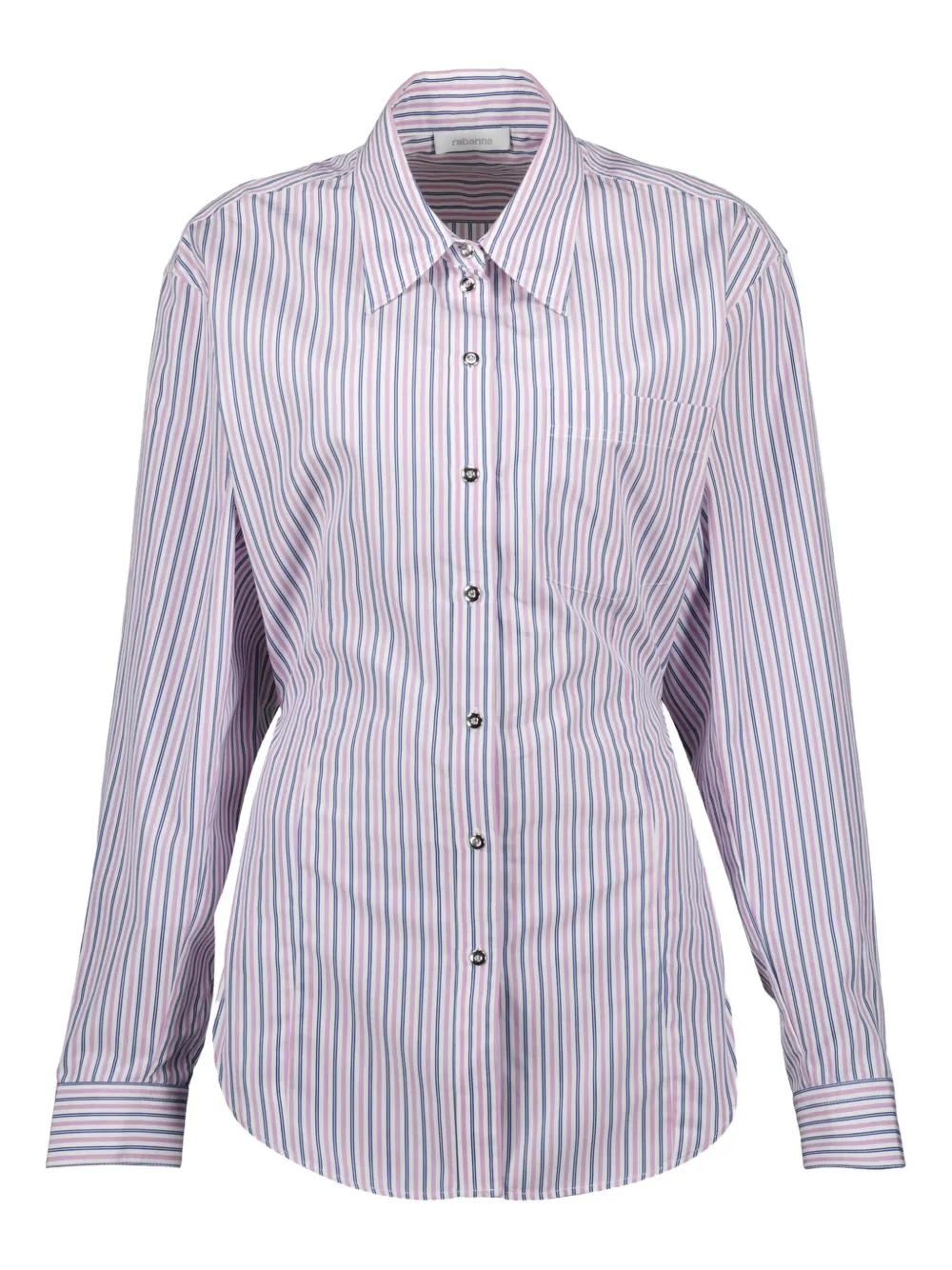 RABANNE STRIPED BUTTON-UP SHIRT