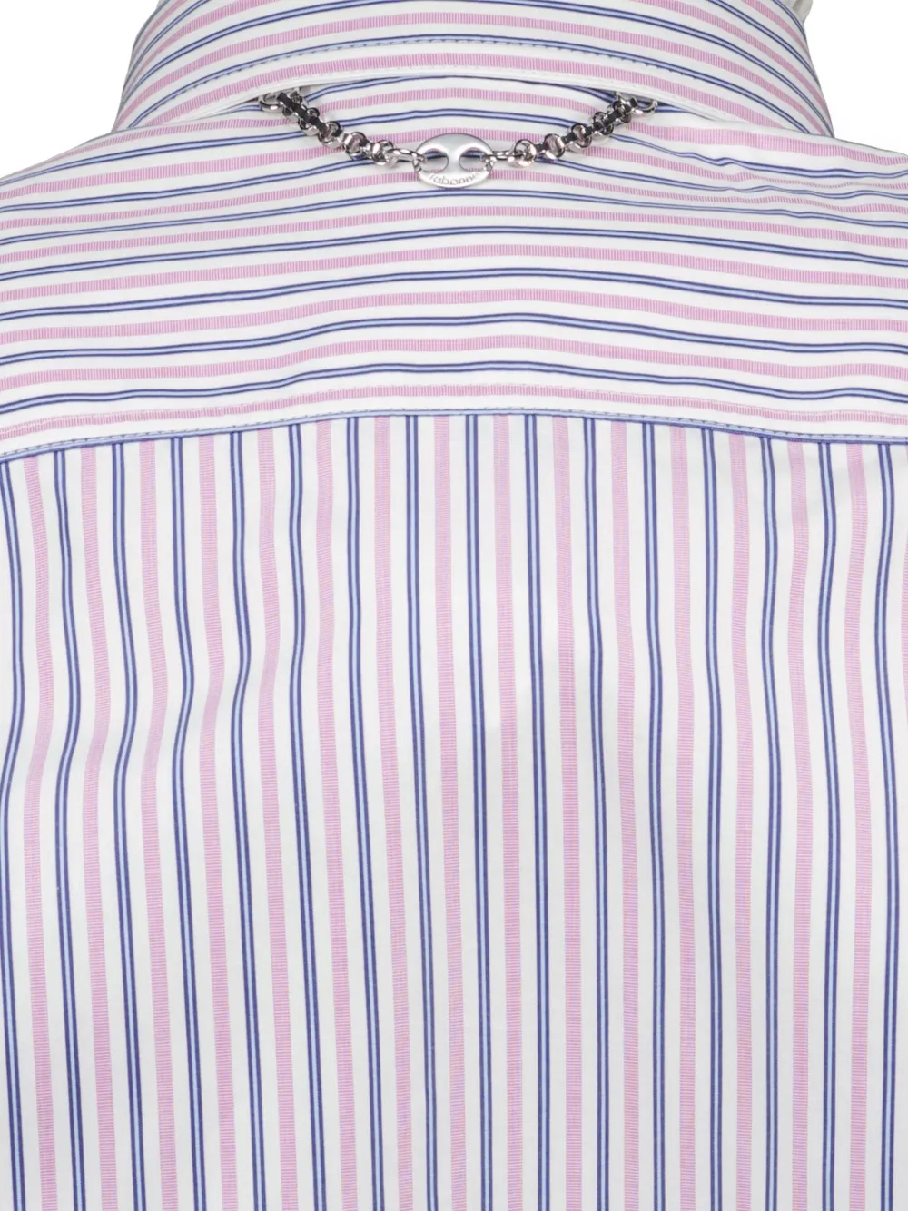 Shop Rabanne Striped Button-up Shirt