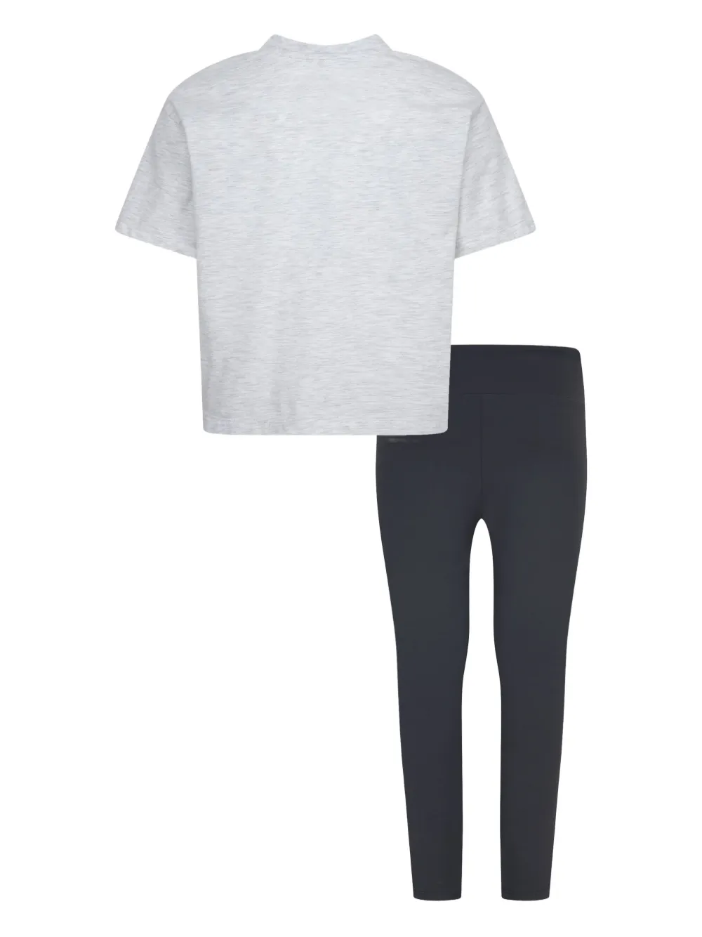 Converse Kids Cropped T-shirt en legging Grijs