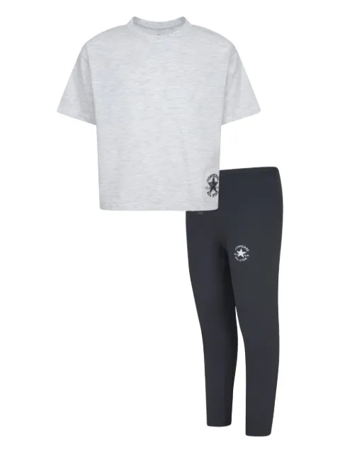Converse Kids set de leggins y playera corta