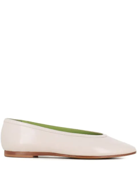 Tassinari flats con puntera redonda
