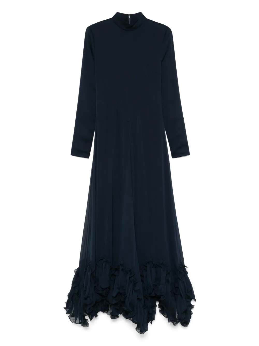 ROTATE BIRGER CHRISTENSEN ruffled chiffon maxi dress | Blue | Image 1