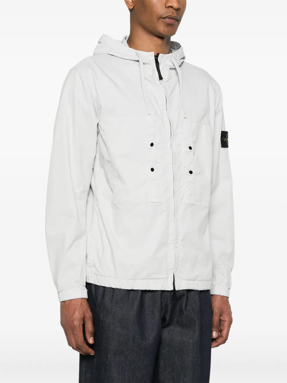 STONE ISLAND COMPASS-BADGE JACKET
