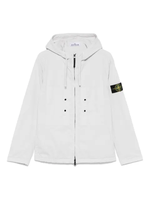 Stone Island chamarra con distintivo Compass