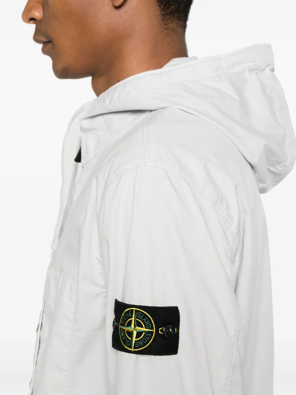 STONE ISLAND COMPASS-BADGE JACKET