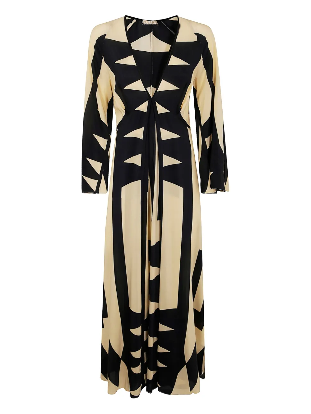 Volantis silk midi dress | Neutrals | Image 1