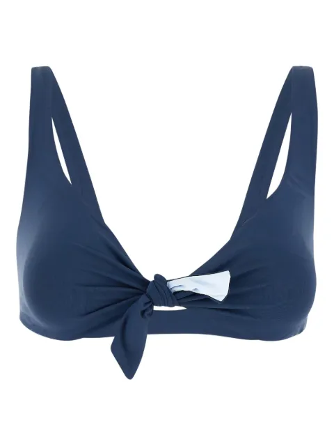 Fisico top de bikini con moño