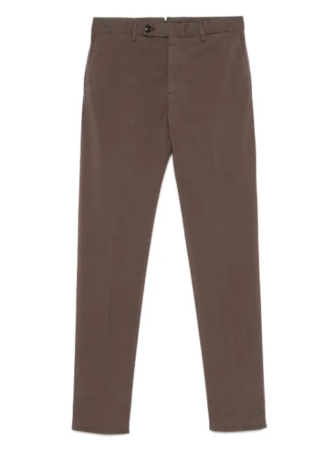 Incotex pressed-crease trousers