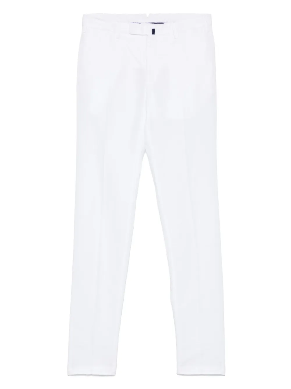 Incotex pressed-crease trousers | White | Image 1