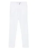 Incotex pressed-crease trousers - White