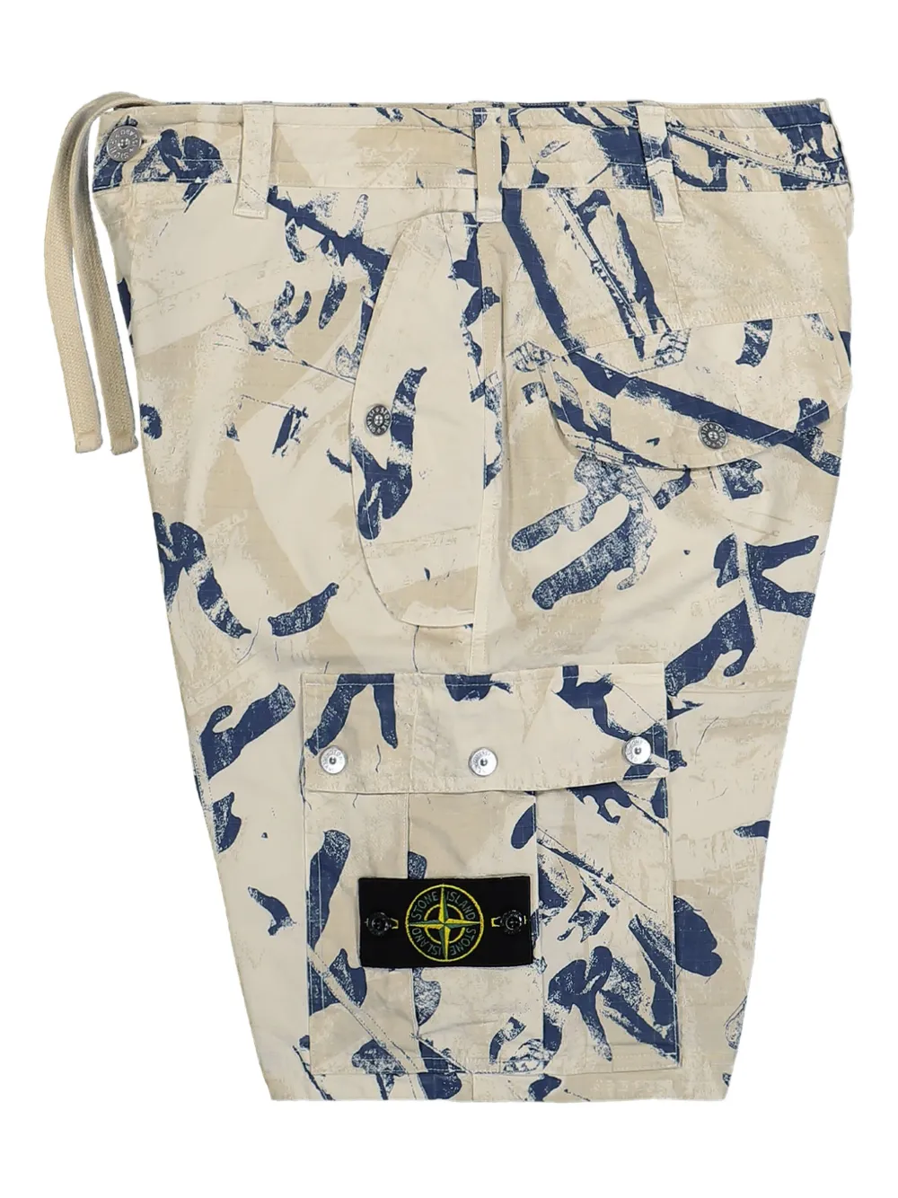Stone Island Katoenen shorts Beige