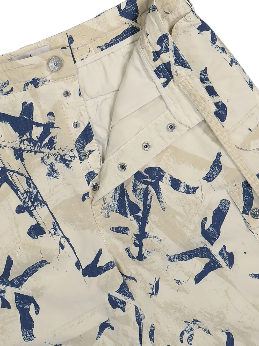 Stone Island Katoenen shorts Beige