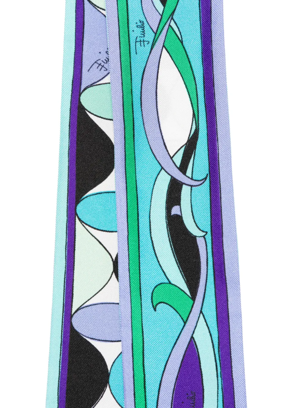 PUCCI Sjaal met geometrische print - Groen