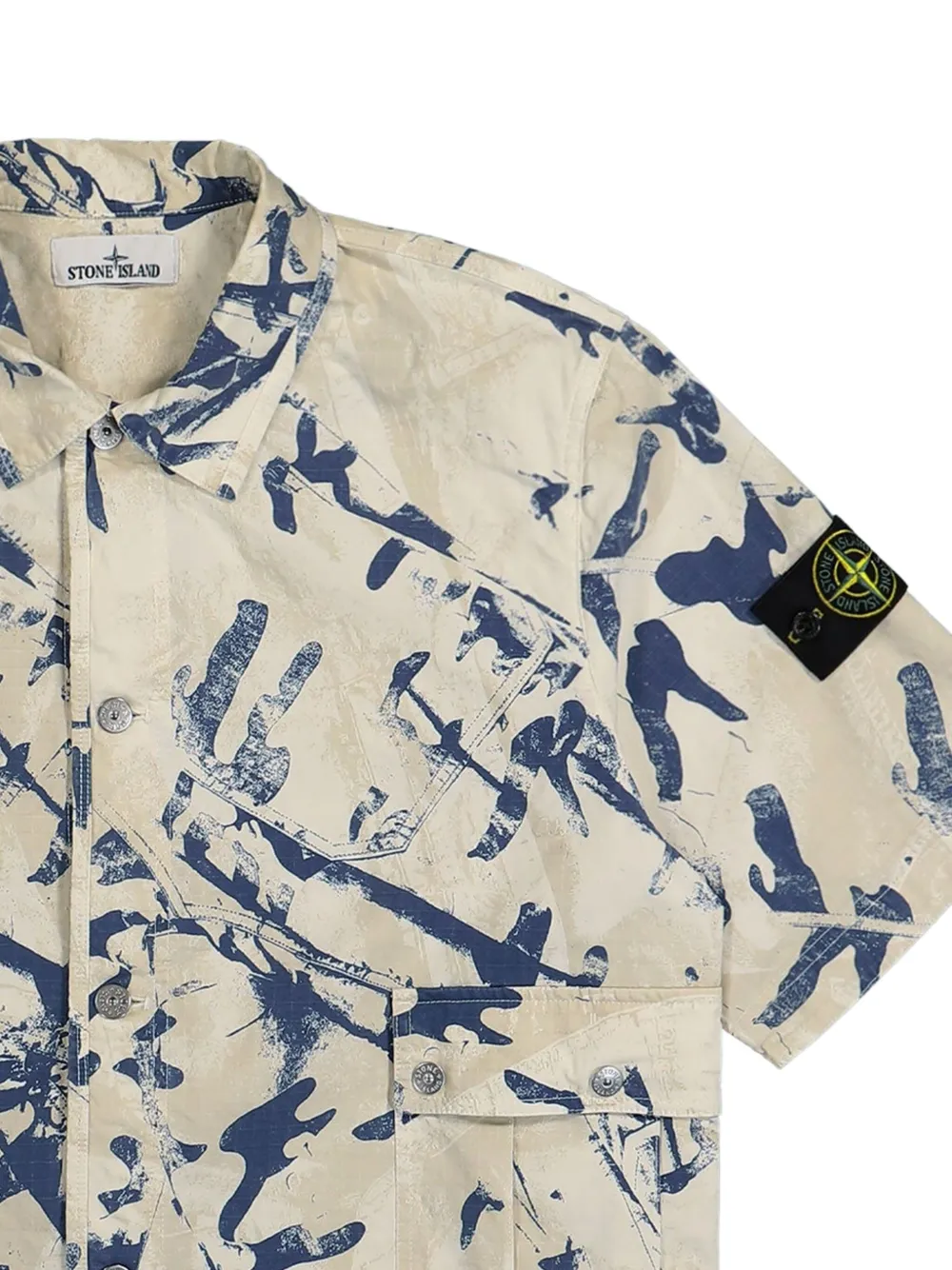 STONE ISLAND COTTON SHIRT