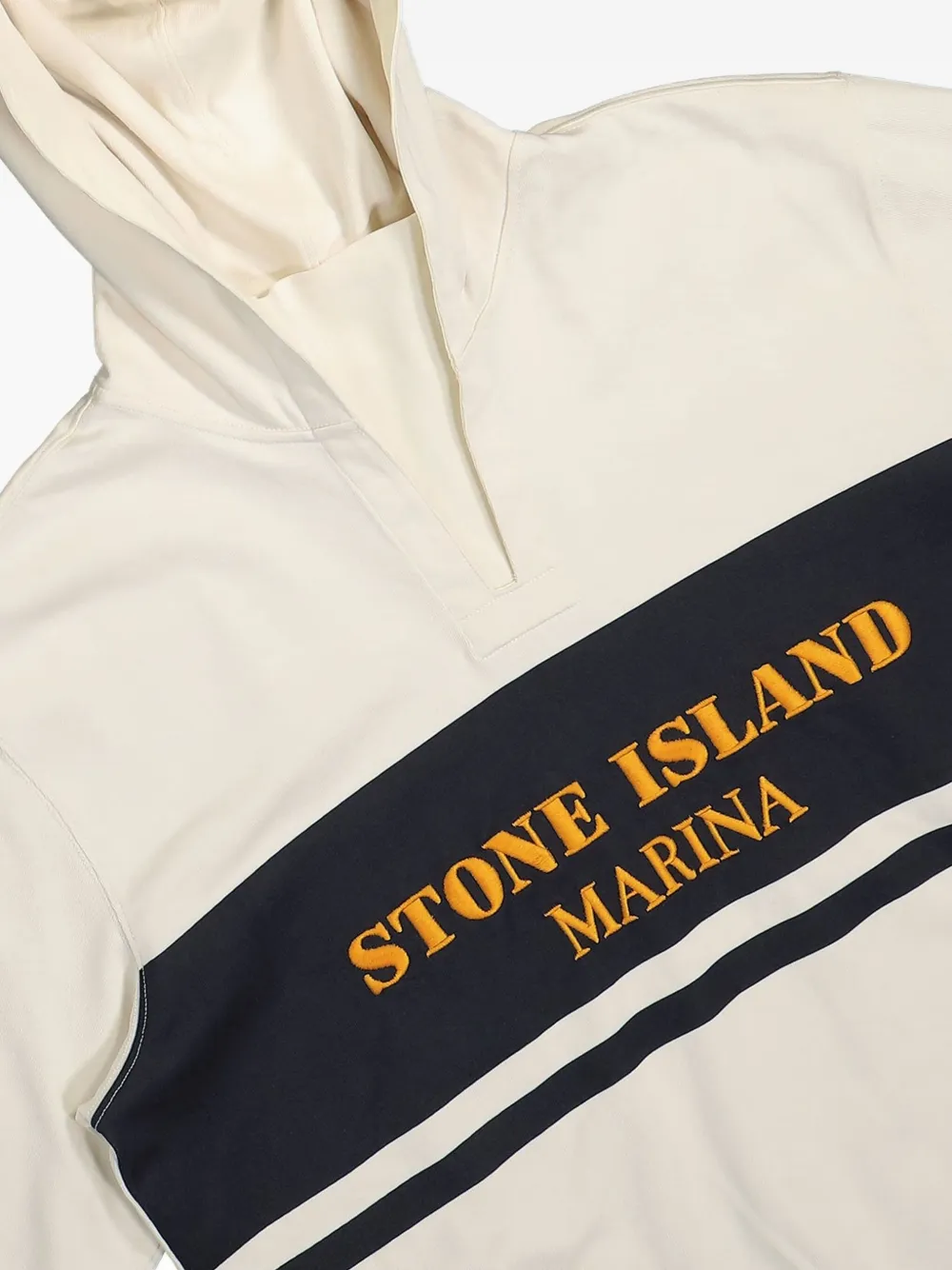 Stone Island Katoenen sweater Wit
