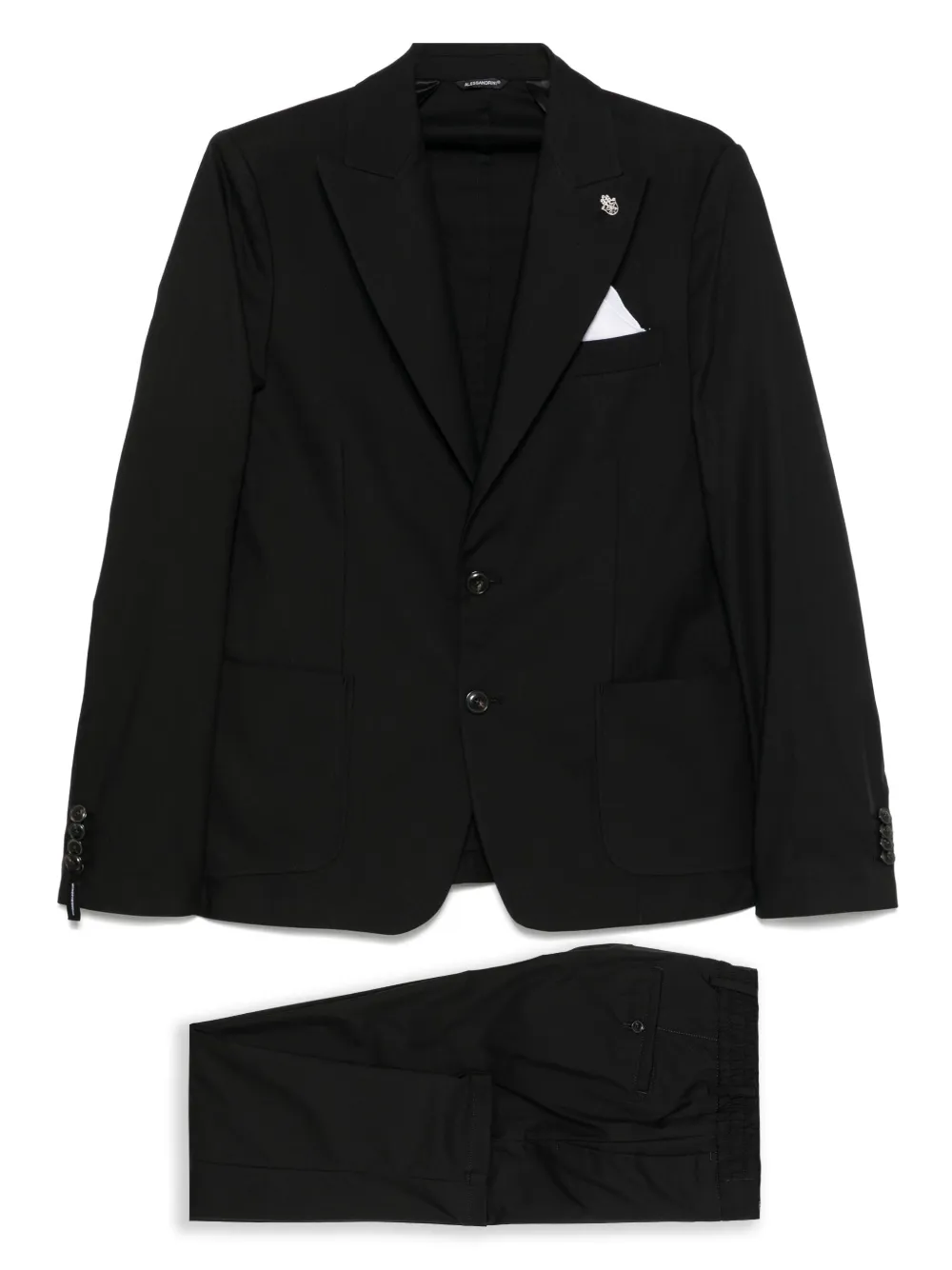 Daniele Alessandrini tailored suit | Black | Image 1