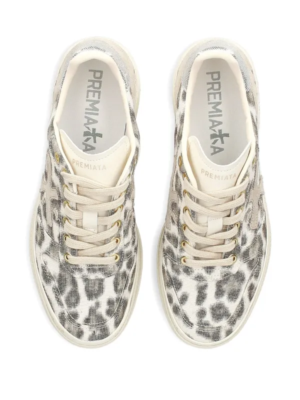 Premiata レオパード スニーカー | ニュートラル | FARFETCH JP