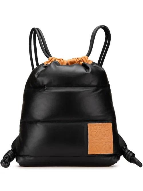 Sac à dos Yago Puffy en cuir Nappa (2019) - Loewe Pre-Owned - Modalova