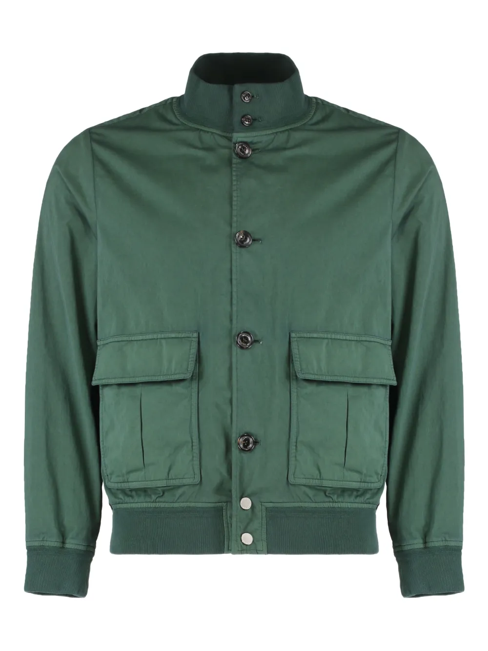 Valstar Valstarino button-up bomber jacket | Green | Image 1