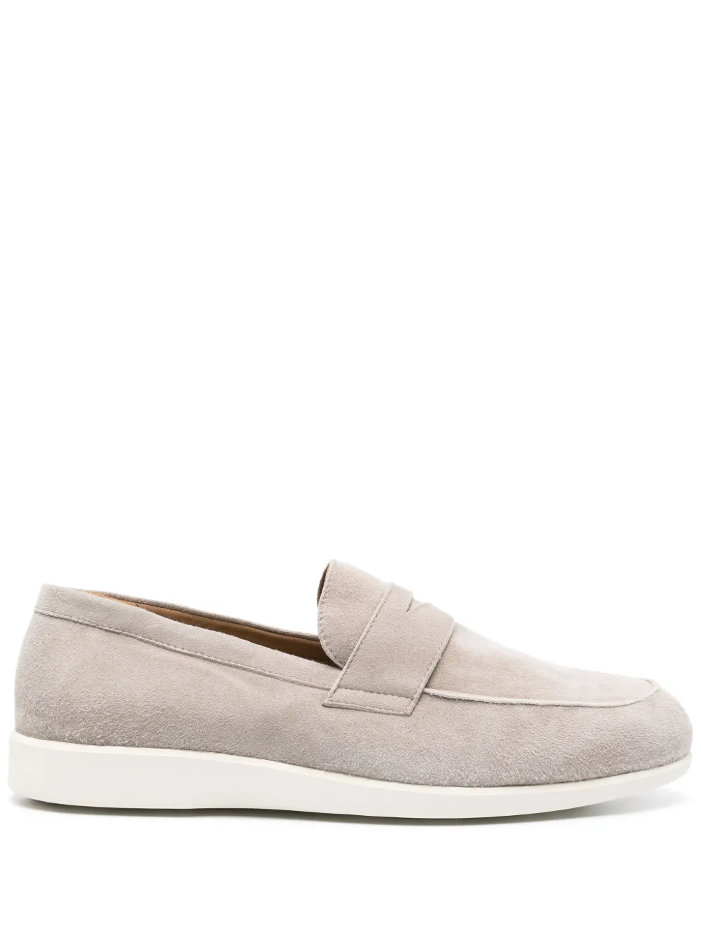 Harrys of London suede loafers Grey