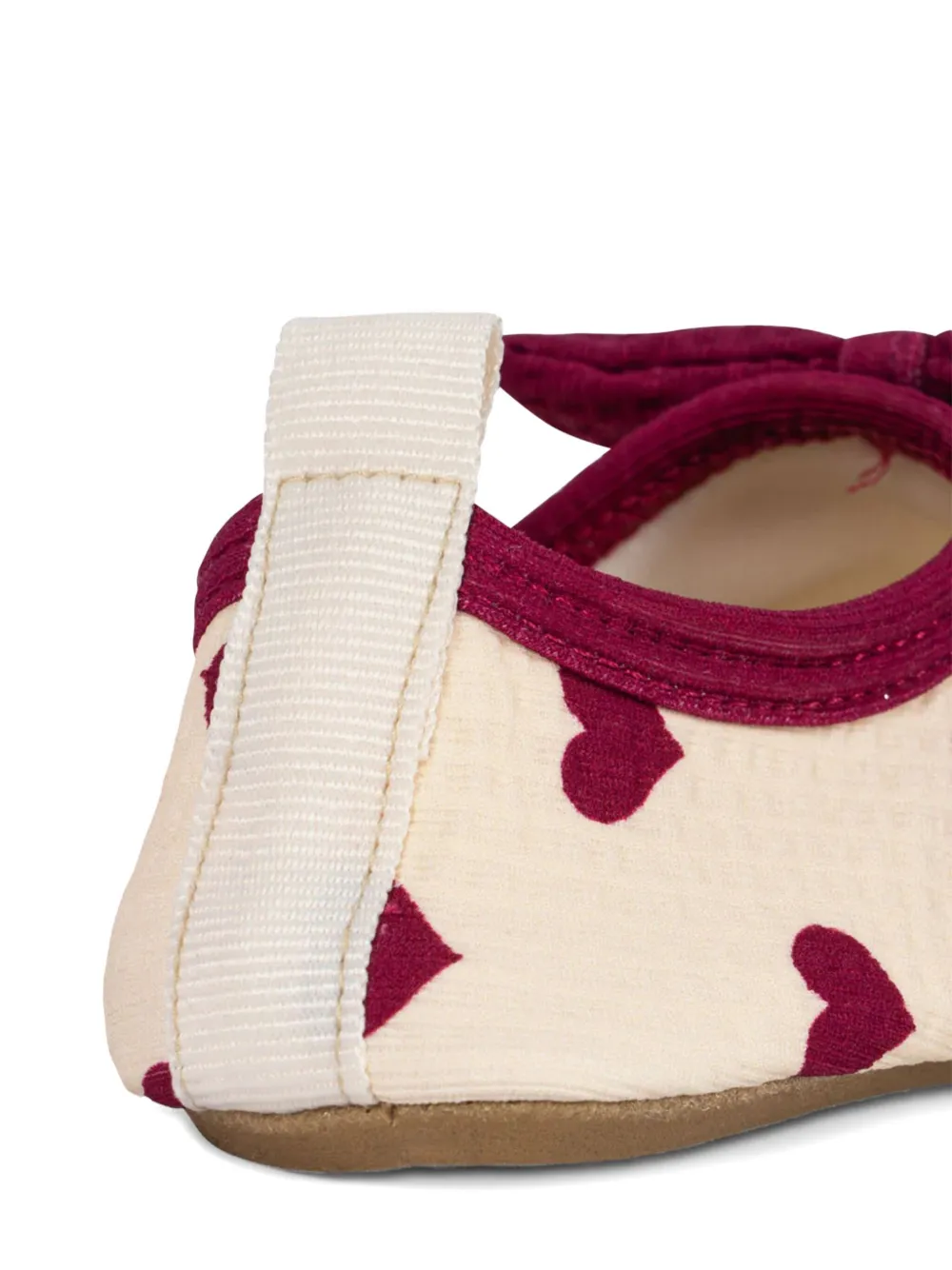 Konges Sløjd Zwemschoenen met strikdetail Beige