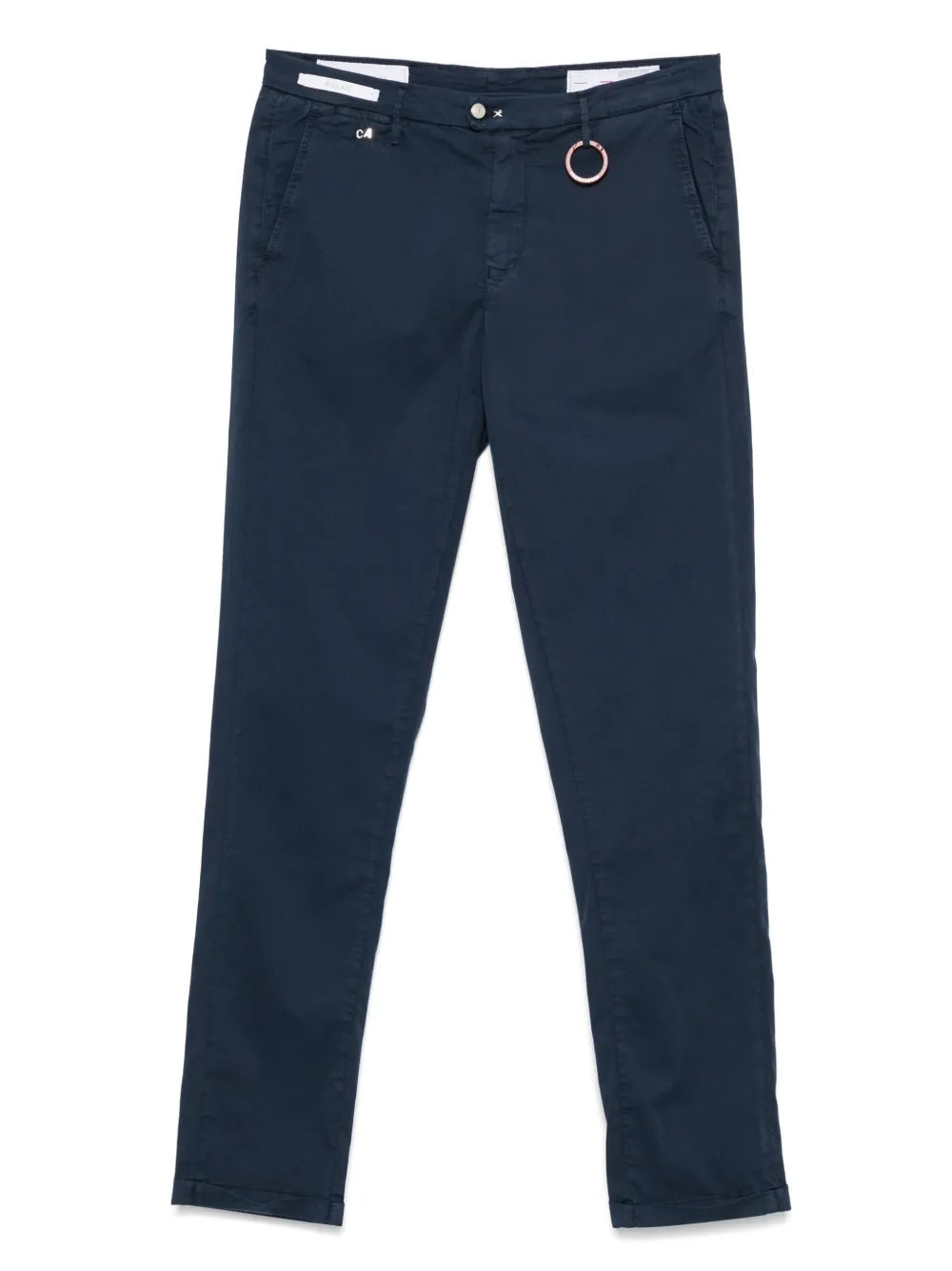 logo-patch trousers