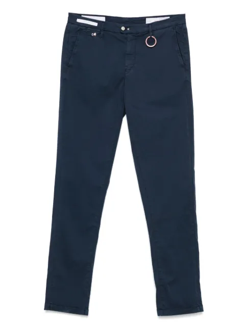 Sartoria Tramarossa logo-patch trousers